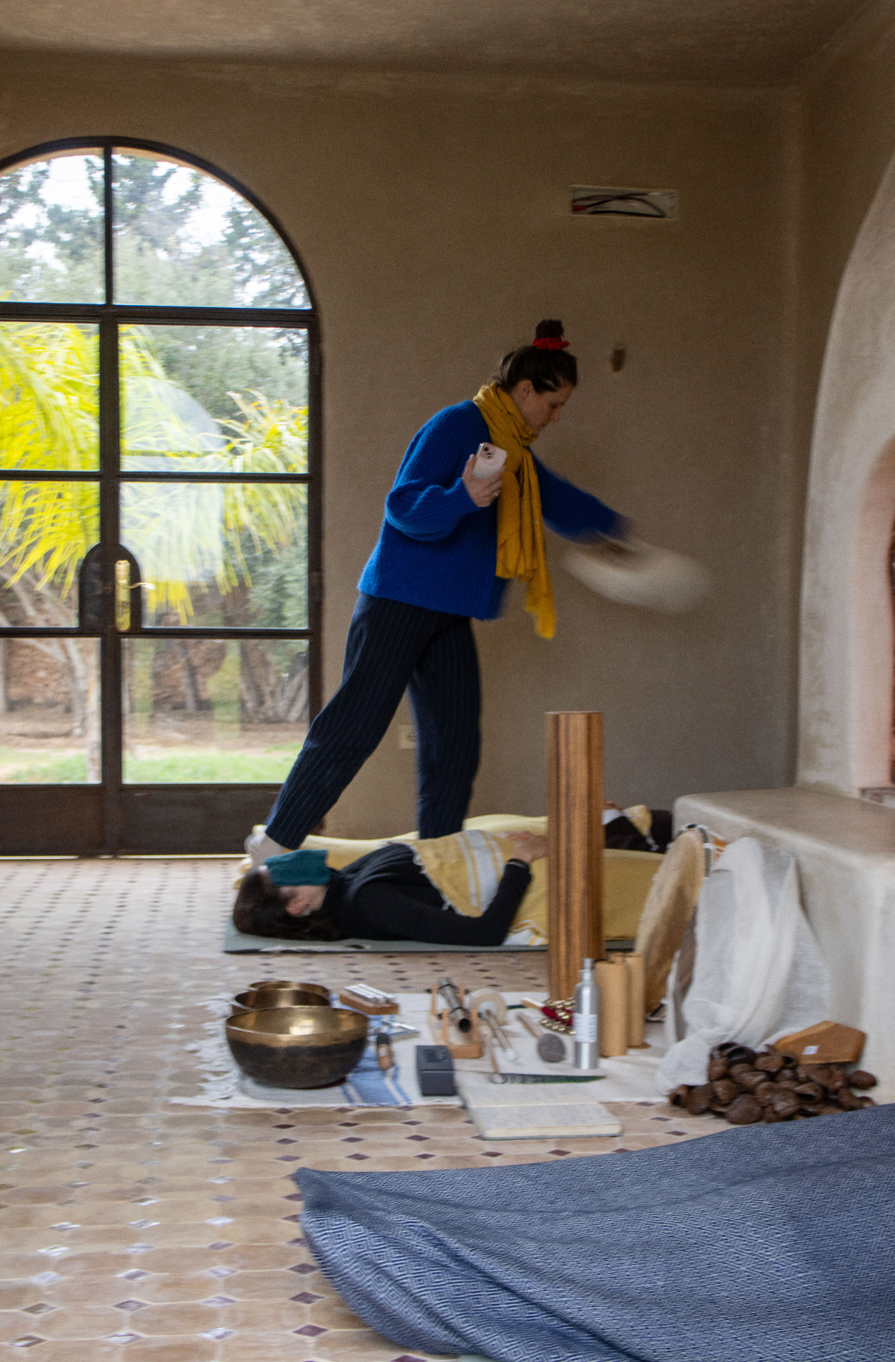 Séance de sound healing